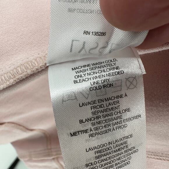 Lysse Blazer Jacket WMNS M Pink Open Front Stretch Twill Long Sleeve Hand Pocket - Picture 10 of 11